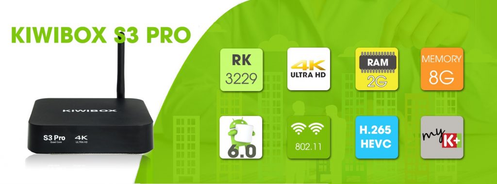 Chi tiết thông số Kiwibox S3 Pro