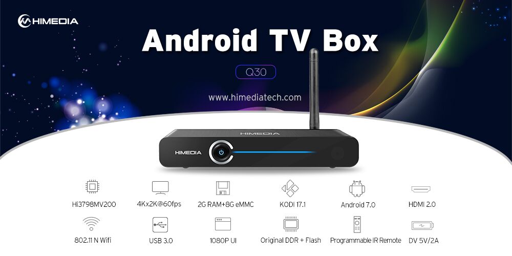 Tổng quan Android TV Box Himedia Q30