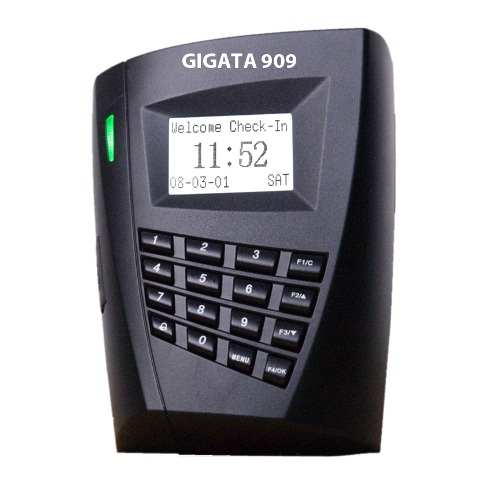 Máy chấm công và kiểm soát cửa bằng thẻ GIGATA 909