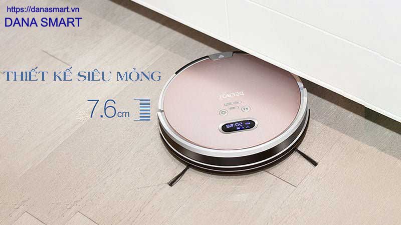 Ecovacs DF35 với thiết kế siêu mỏng