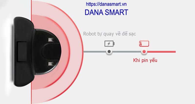 Chế độ tự tìm sạc khi pin yếu