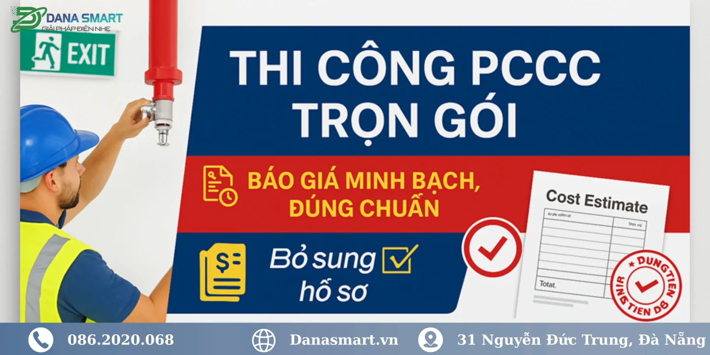 báo giá thi công hệ thống pccc tại đà nẵng uy tín