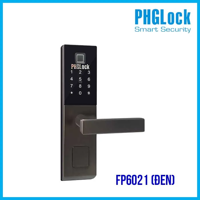 Khóa cửa vân tay PHGLOCK FP6021-BN