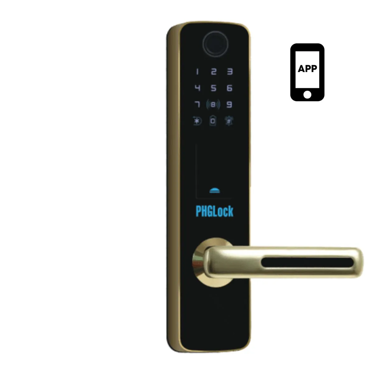 Khóa cửa cho văn phòng, căn hộ, nhà phố PHGLOCK FP7155 - Ảnh 2