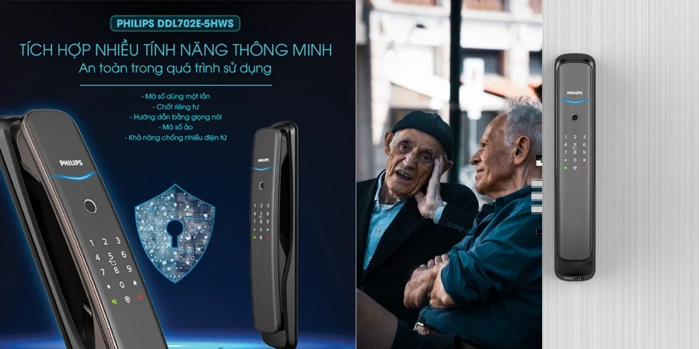 Người lớn tuổi có nên dùng khóa cửa thông minh?