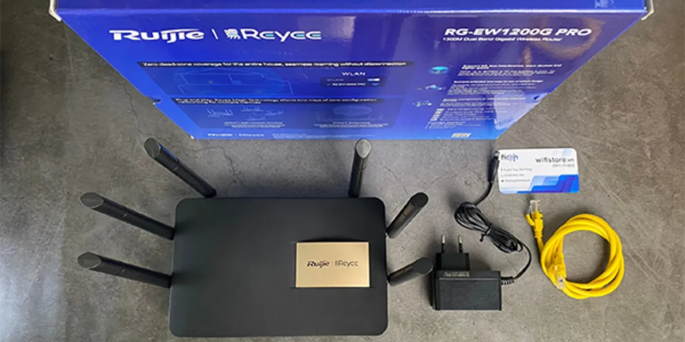 Những lý do khiến wiFi Ruijie được tin dùng rộng rãi