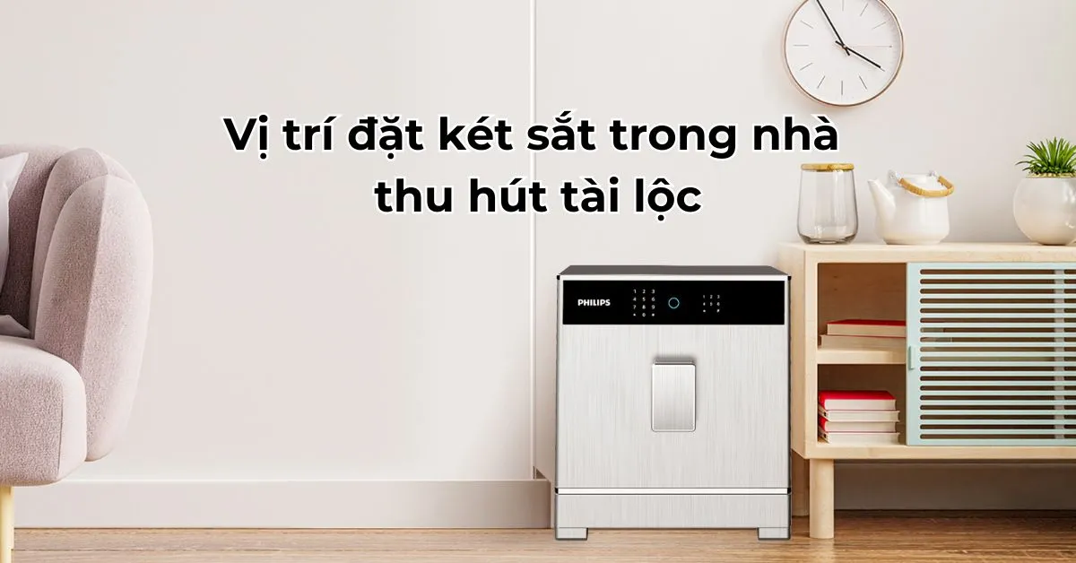 Nên đặt két sắt ở đâu để hút tài lộc? 